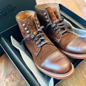 Allen Edmonds handmade Landon boots. Never worn. Brand new with box!